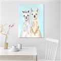 Picture of Friendly Llamas  _GroupedProduct_Rectangle_Portrait_Unframed_Print_Only_