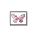 Picture of Pink Butterfly _GroupedProduct_Rectangle_Landscape_Canvas_Framed_