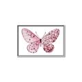 Picture of Pink Butterfly _GroupedProduct_Rectangle_Landscape_Canvas_Framed_
