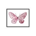 Picture of Pink Butterfly _GroupedProduct_Rectangle_Landscape_Canvas_Framed_