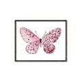 Picture of Pink Butterfly _GroupedProduct_Rectangle_Landscape_Canvas_Framed_