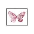 Picture of Pink Butterfly _GroupedProduct_Rectangle_Landscape_Canvas_Framed_