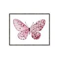 Picture of Pink Butterfly _GroupedProduct_Rectangle_Landscape_Canvas_Framed_