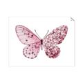 Picture of Pink Butterfly _GroupedProduct_Rectangle_Landscape_Unframed_Print_Only_