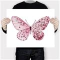 Picture of Pink Butterfly _GroupedProduct_Rectangle_Landscape_Canvas_