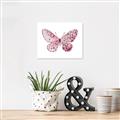 Picture of Pink Butterfly _GroupedProduct_Rectangle_Landscape_Canvas_