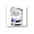 Picture of Hockey Beaver _GroupedProduct_Square_Mini_ _GroupedProduct_Square_Canvas_