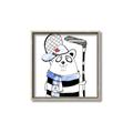 Picture of Hockey Beaver _GroupedProduct_Square_Mini_ _GroupedProduct_Square_Canvas_Framed_
