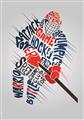 Picture of Hockey Words Player _GroupedProduct_Rectangle_Portrait_Mini_ _GroupedProduct_Rectangle_Portrait_Unframed_Print_Only_