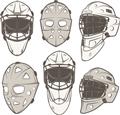 Picture of All the Masks _GroupedProduct_Square_Mini_ _GroupedProduct_Square_Unframed_Print_Only_