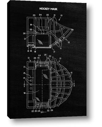 Picture of Hockey Mask Blueprint