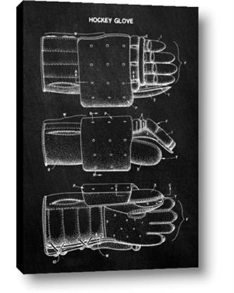 Picture of Hockey Glove Blueprint