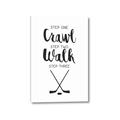 Picture of Crawl, Walk, Hockey _GroupedProduct_Rectangle_Portrait_Mini_ _GroupedProduct_Rectangle_Portrait_Canvas_