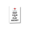 Picture of Keep Calm Play Hockey Black  _GroupedProduct_Rectangle_Portrait_Mini_ _GroupedProduct_Rectangle_Portrait_Canvas_