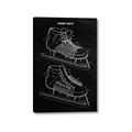Picture of Hockey Skate Blueprint _GroupedProduct_Rectangle_Portrait_Mini_ _GroupedProduct_Rectangle_Portrait_Canvas_