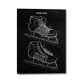 Picture of Hockey Skate Blueprint _GroupedProduct_Rectangle_Portrait_Mini_ _GroupedProduct_Rectangle_Portrait_Canvas_