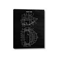 Picture of Hockey Mask Blueprint _GroupedProduct_Rectangle_Portrait_Mini_ _GroupedProduct_Rectangle_Portrait_Canvas_