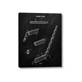 Picture of Hockey Stick I Blueprint _GroupedProduct_Rectangle_Portrait_Mini_ _GroupedProduct_Rectangle_Portrait_Canvas_