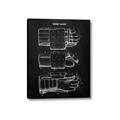 Picture of Hockey Glove Blueprint _GroupedProduct_Rectangle_Portrait_Mini_ _GroupedProduct_Rectangle_Portrait_Canvas_