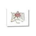 Picture of Goalie in Net _GroupedProduct_Rectangle_Landscape_Mini_ _GroupedProduct_Rectangle_Landscape_Canvas_