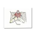 Picture of Goalie in Net _GroupedProduct_Rectangle_Landscape_Mini_ _GroupedProduct_Rectangle_Landscape_Canvas_