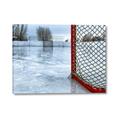 Picture of Red and White Hockey Goal _GroupedProduct_Rectangle_Landscape_Mini_ _GroupedProduct_Rectangle_Landscape_Canvas_