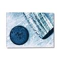 Picture of Hockey Stick and Puck _GroupedProduct_Rectangle_Landscape_Mini_ _GroupedProduct_Rectangle_Landscape_Canvas_