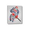 Picture of Hockey Words Player _GroupedProduct_Rectangle_Portrait_Mini_ _GroupedProduct_Rectangle_Portrait_Canvas_