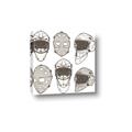 Picture of All the Masks _GroupedProduct_Square_Mini_ _GroupedProduct_Square_Canvas_