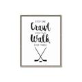 Picture of Crawl, Walk, Hockey _GroupedProduct_Rectangle_Portrait_Mini_ _GroupedProduct_Rectangle_Portrait_Canvas_Framed_