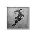 Picture of Ice Hockey Player II _GroupedProduct_Square_Mini_ _GroupedProduct_Square_Canvas_Framed_