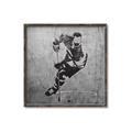 Picture of Ice Hockey Player II _GroupedProduct_Square_Mini_ _GroupedProduct_Square_Canvas_Framed_