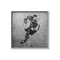 Picture of Ice Hockey Player II _GroupedProduct_Square_Mini_ _GroupedProduct_Square_Canvas_Framed_