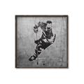 Picture of Ice Hockey Player II _GroupedProduct_Square_Mini_ _GroupedProduct_Square_Canvas_Framed_