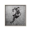 Picture of Ice Hockey Player II _GroupedProduct_Square_Mini_ _GroupedProduct_Square_Canvas_Framed_