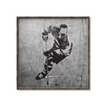 Picture of Ice Hockey Player II _GroupedProduct_Square_Mini_ _GroupedProduct_Square_Canvas_Framed_