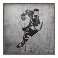 Picture of Ice Hockey Player II _GroupedProduct_Square_Mini_ _GroupedProduct_Square_Canvas_Framed_