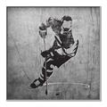 Picture of Ice Hockey Player II _GroupedProduct_Square_Mini_ _GroupedProduct_Square_Canvas_Framed_