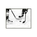 Picture of Hockey Players _GroupedProduct_Rectangle_Landscape_Mini_ _GroupedProduct_Rectangle_Landscape_Canvas_Framed_