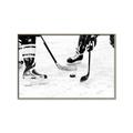 Picture of Hockey Players _GroupedProduct_Rectangle_Landscape_Mini_ _GroupedProduct_Rectangle_Landscape_Canvas_Framed_