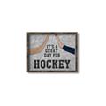 Picture of Great Day for Hockey _GroupedProduct_Rectangle_Landscape_Mini_ _GroupedProduct_Rectangle_Landscape_Canvas_Framed_