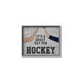 Picture of Great Day for Hockey _GroupedProduct_Rectangle_Landscape_Mini_ _GroupedProduct_Rectangle_Landscape_Canvas_Framed_