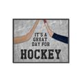 Picture of Great Day for Hockey _GroupedProduct_Rectangle_Landscape_Mini_ _GroupedProduct_Rectangle_Landscape_Canvas_Framed_