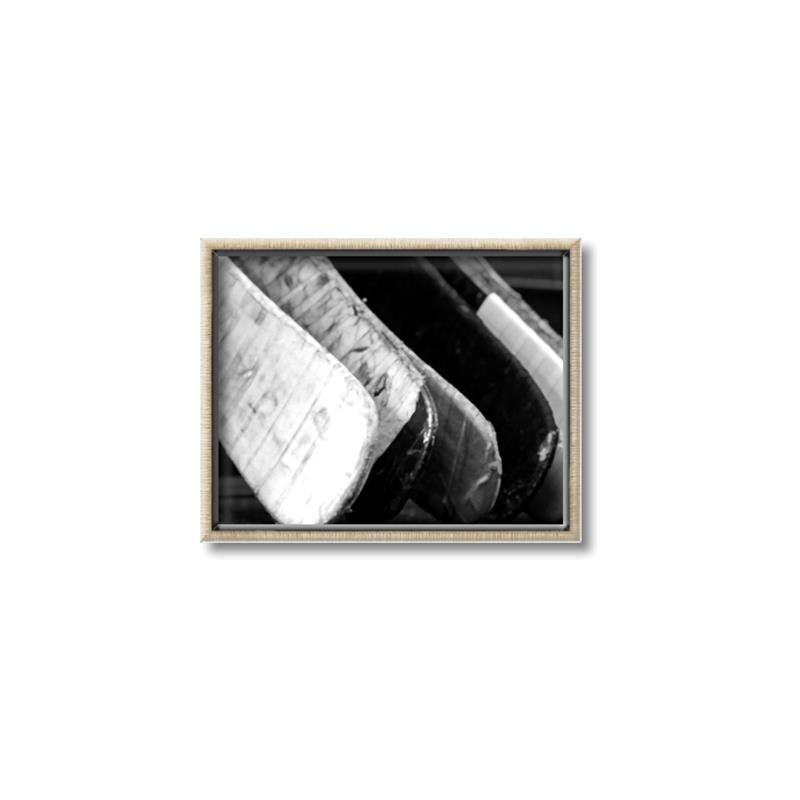 Picture of Hockey Stick Row _GroupedProduct_Rectangle_Landscape_Mini_ _GroupedProduct_Rectangle_Landscape_Canvas_Framed_
