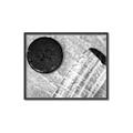 Picture of Hockey Puck _GroupedProduct_Rectangle_Landscape_Mini_ _GroupedProduct_Rectangle_Landscape_Canvas_Framed_