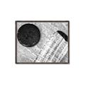Picture of Hockey Puck _GroupedProduct_Rectangle_Landscape_Mini_ _GroupedProduct_Rectangle_Landscape_Canvas_Framed_