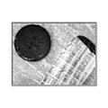 Picture of Hockey Puck _GroupedProduct_Rectangle_Landscape_Mini_ _GroupedProduct_Rectangle_Landscape_Canvas_Framed_