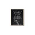 Picture of Hockey Puck Blueprint _GroupedProduct_Rectangle_Portrait_Mini_ _GroupedProduct_Rectangle_Portrait_Canvas_Framed_
