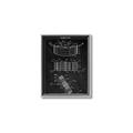 Picture of Hockey Puck Blueprint _GroupedProduct_Rectangle_Portrait_Mini_ _GroupedProduct_Rectangle_Portrait_Canvas_Framed_