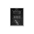 Picture of Hockey Puck Blueprint _GroupedProduct_Rectangle_Portrait_Mini_ _GroupedProduct_Rectangle_Portrait_Canvas_Framed_